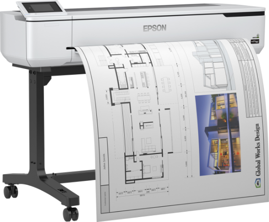 Εικόνα της SureColor SC-T5100 - 36 ' Wireless CAD Plotter (with Stand)