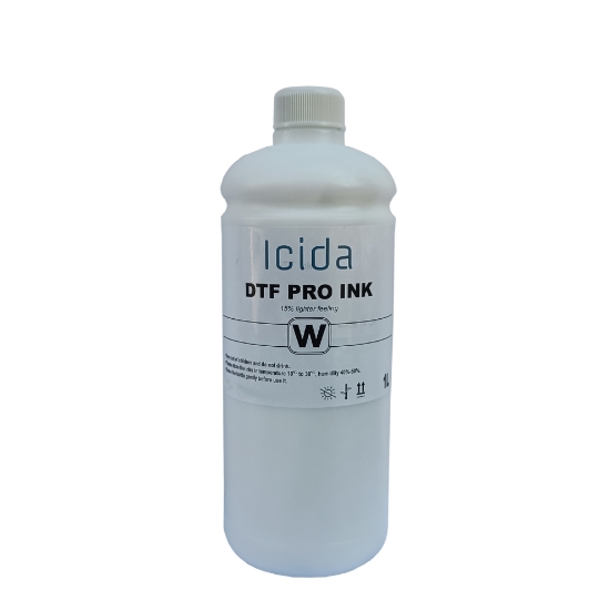 Εικόνα της ICIDA White DTF Pro Ink 1L