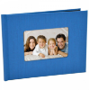 Εικόνα της PiCTO 15x20 Blue Kashmir Fabric Staple Photobook